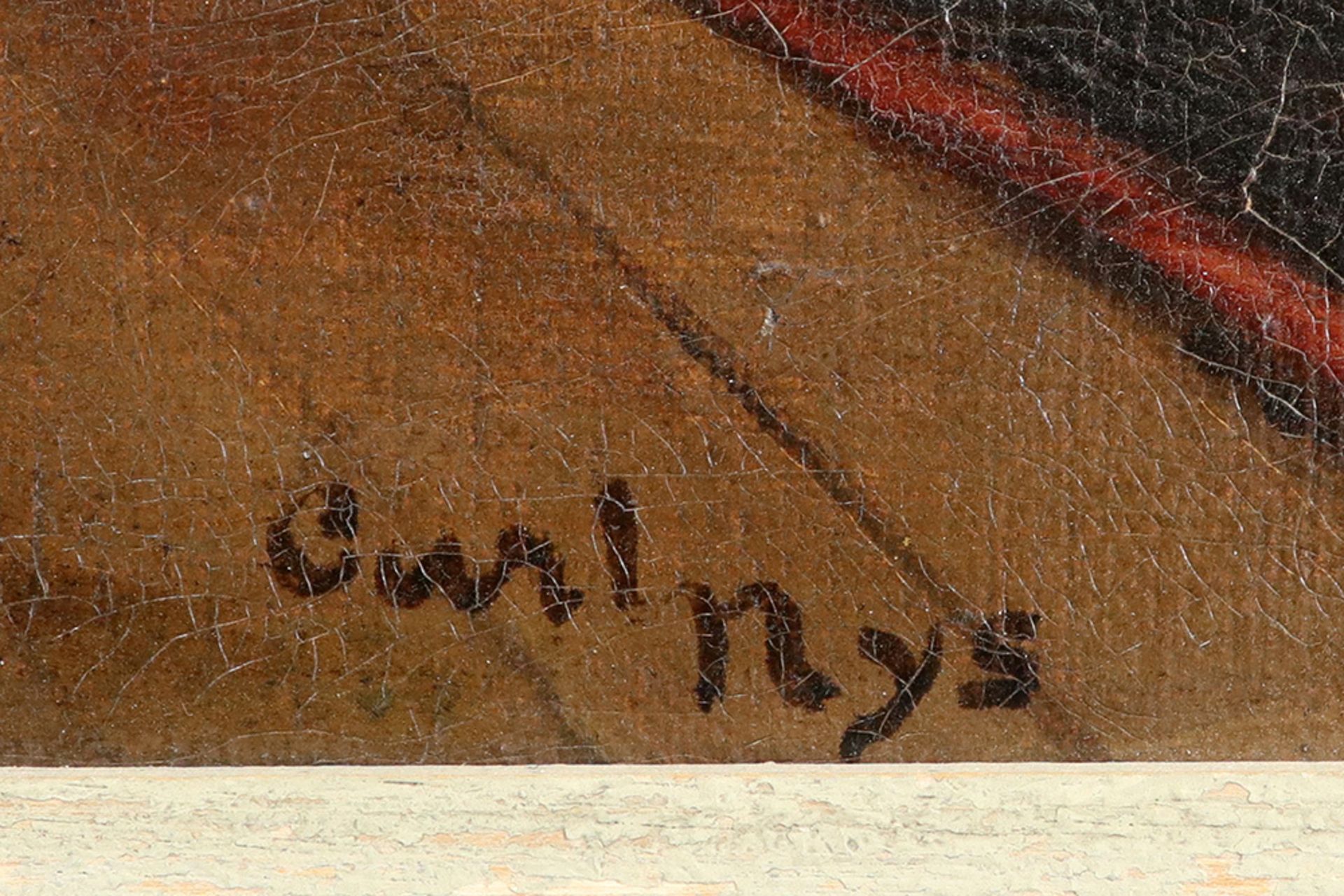 19th Cent. Belgian oil on canvas - signed Carl Nys || NYS CARL (1858 - ?) olieverfschilderij op doek - Bild 2 aus 4