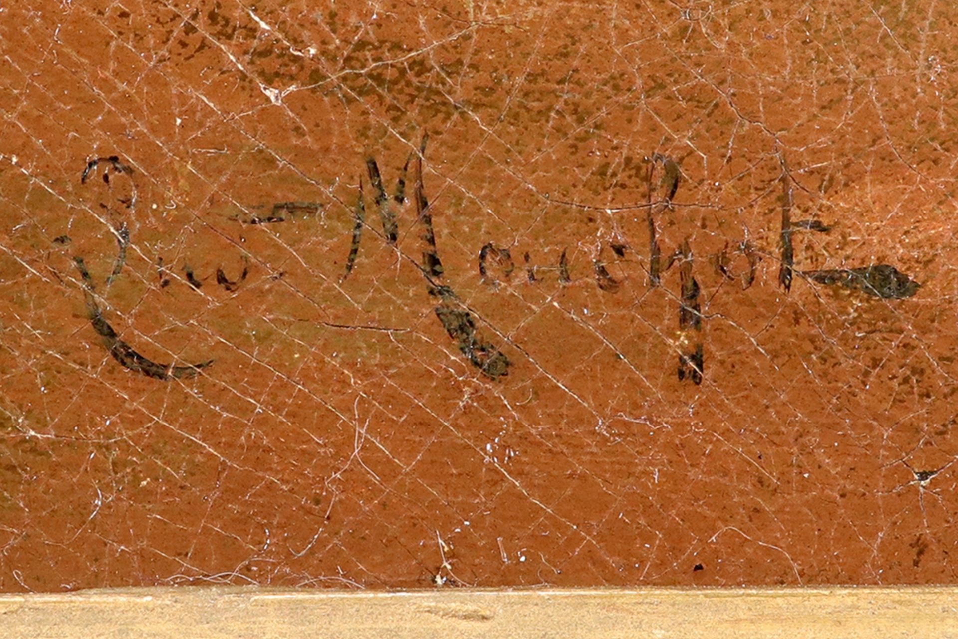 19th Cent. oil on canvas - signed Claude Mouchot || MOUCHOT CLAUDE (1830 - 1891) - Bild 2 aus 4