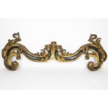 18th Cent. baroque style canopy in sculpted wood with original polychromy || Achttiende eeuwse