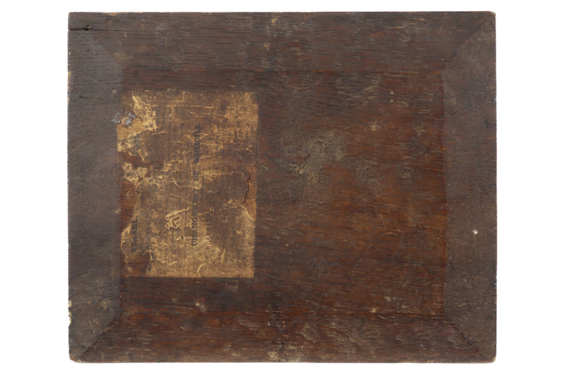 19th Cent. Belgian oil on panel - signed / attributed to Henri De Braekeleer || DE BRAEKELEER - Image 2 of 2