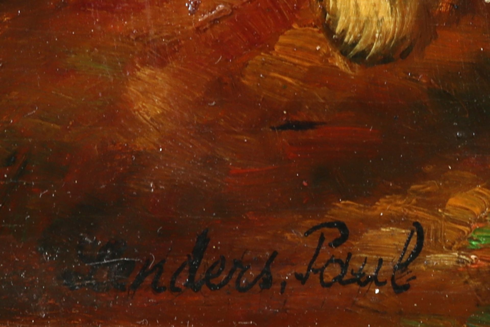 20th Cent. oil on panel - signed Paul Lenders || LENDERS PAUL 20ste eeuws olieverfschilderij op - Image 2 of 4