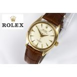 rare Rolex marked automatic "Oyster Perpetual - 6564 - 34 mm (serial number 109xxx) wristwatch in