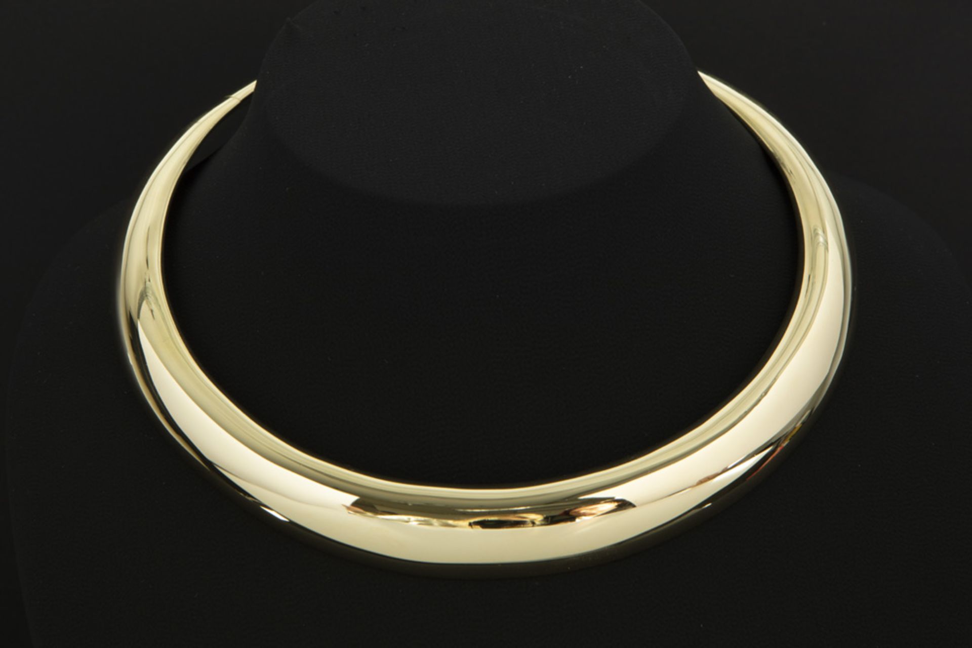 beautiful handmade necklace in yellow gold (18 carat) - 140,8 gram !! || Door zijn eenvoud klassevol