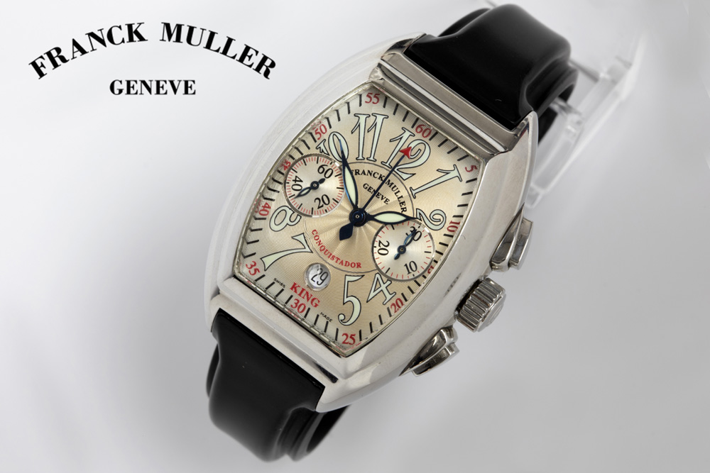 completely original Franck Muller Master of Complication marked automatic "Conquistador 8005 CC