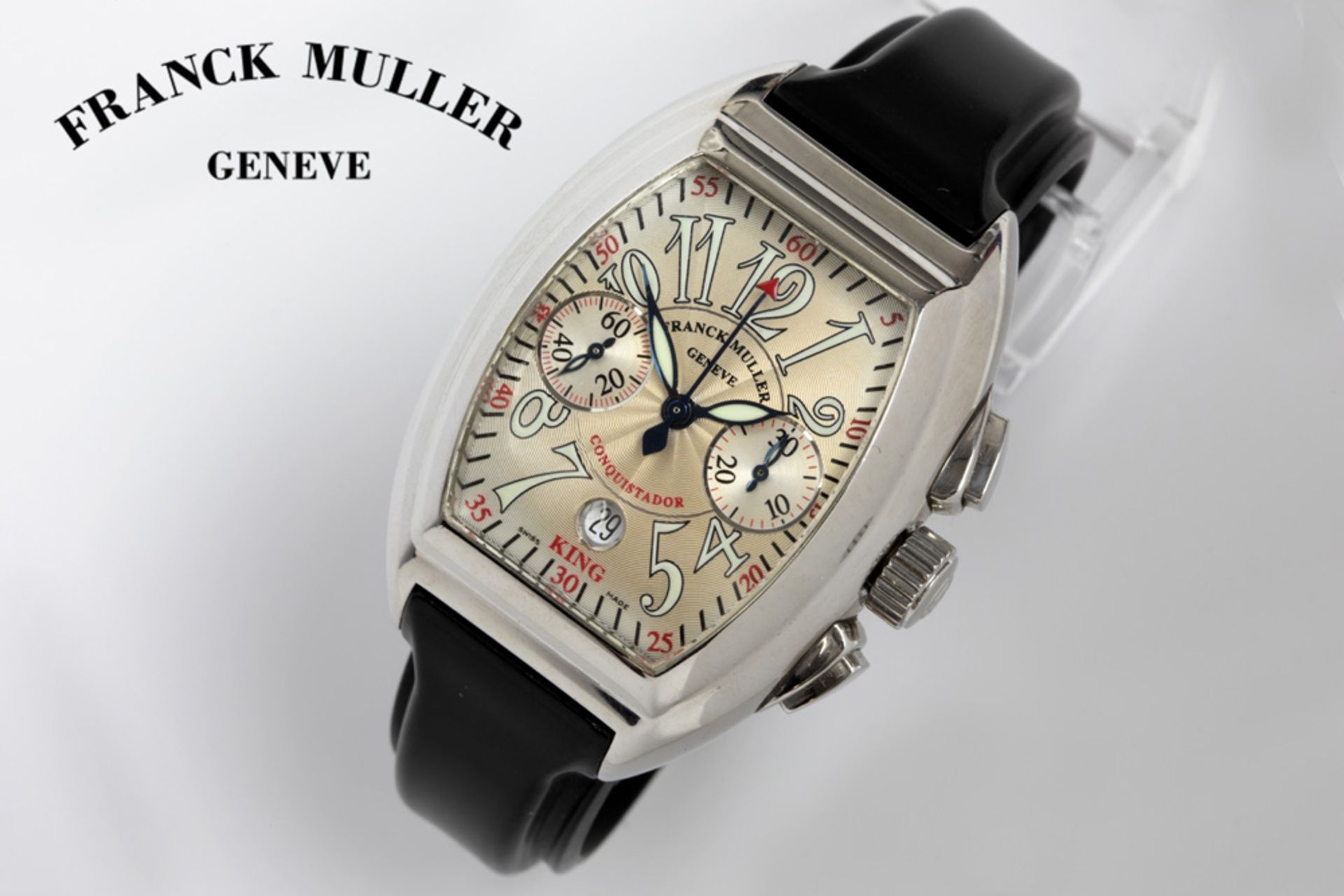 completely original Franck Muller Master of Complication marked automatic "Conquistador 8005 CC