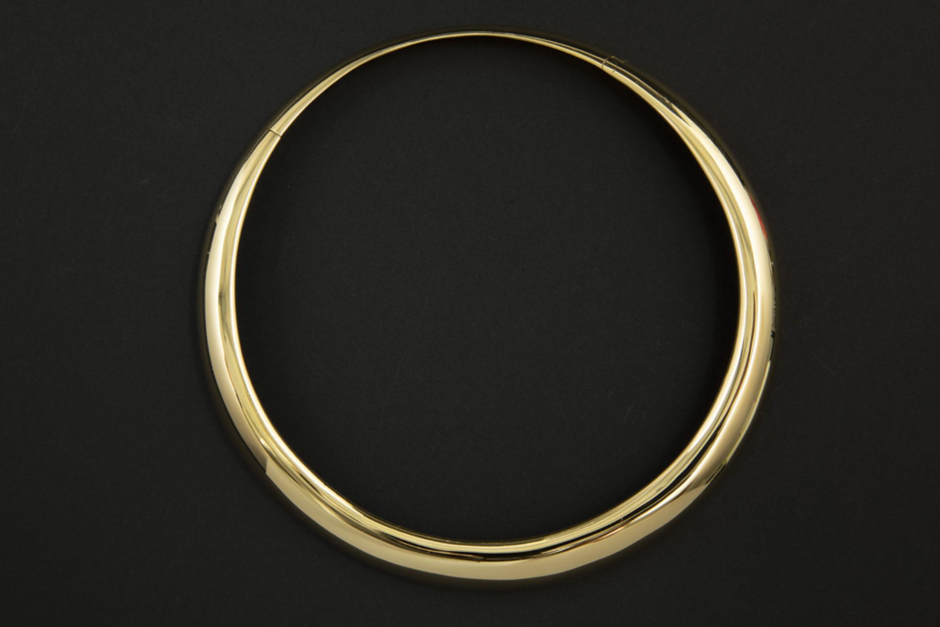 beautiful handmade necklace in yellow gold (18 carat) - 140,8 gram !! || Door zijn eenvoud klassevol - Image 2 of 2