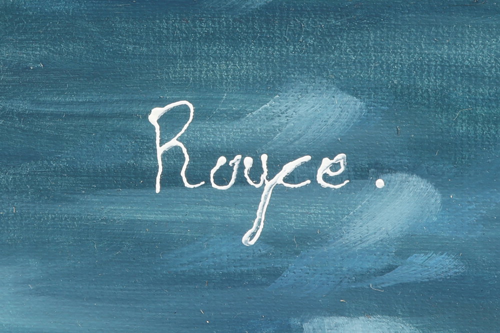 20th Cent. oil on canvas - signed Royce with certificate || ROYCE (° 1984) olieverfschilderij op - Image 2 of 4