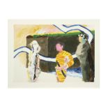 Roger Raveel signed lithograph printed in colors || RAVEEL ROGER (1921 - 2013) kleurlitho n° 31/
