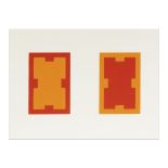 20th/21st Cent. Belgo-British abstract gouache - titled, signed and dated 1990 (on the back) ||