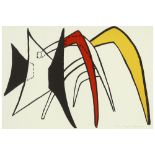 20th Cent. Alexander Calder lithograph printed in colors, an edition by Maeght || CALDER