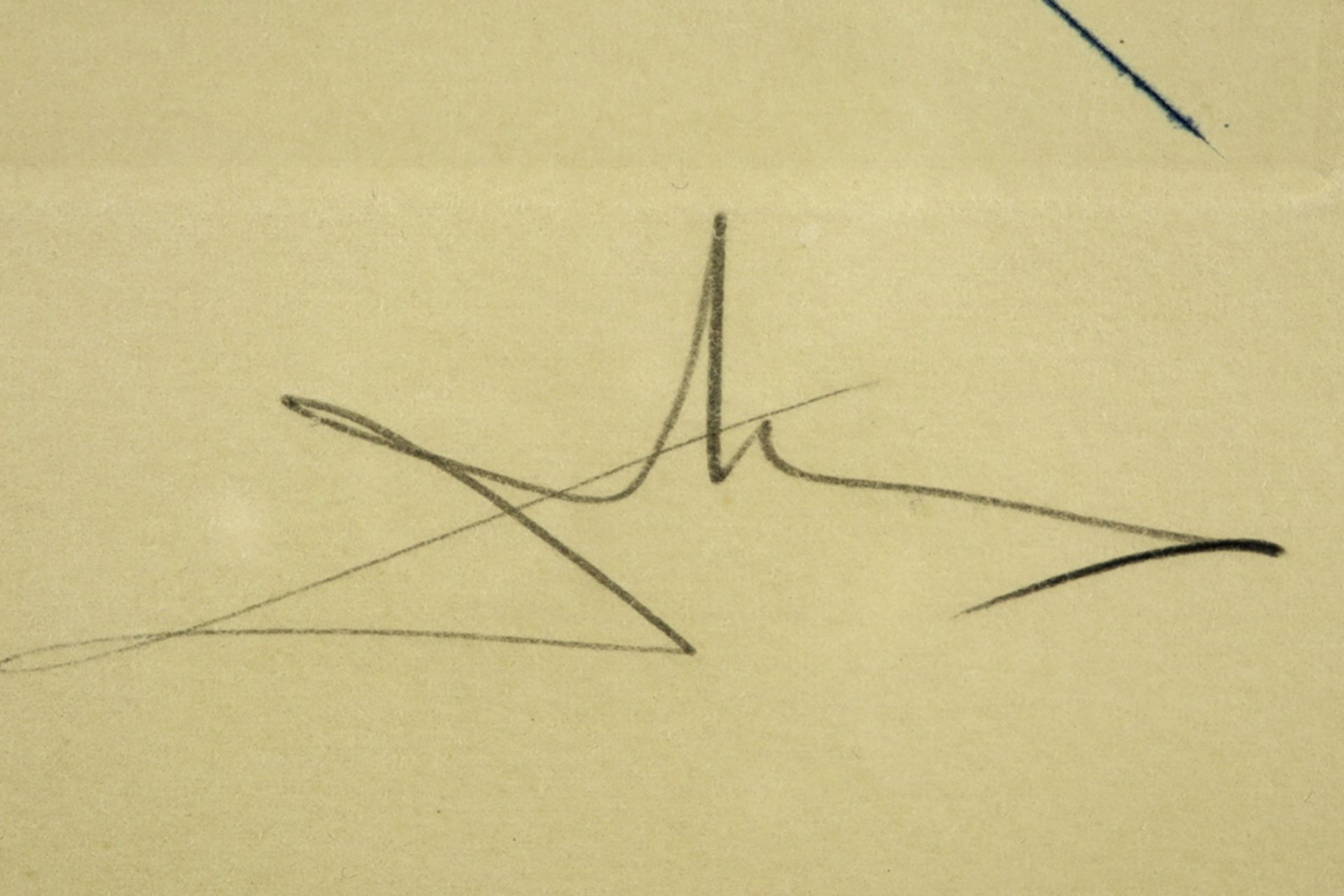 Salvador Dali signed etching from the portfolio "Dalinesque Horses" || DALI SALVADOR (1904 - 1989) - Bild 2 aus 3
