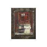 20th Cent. Belgian abstract oil on canvas - signed Patrick Villas and dated (19)90 || VILLAS PATRICK