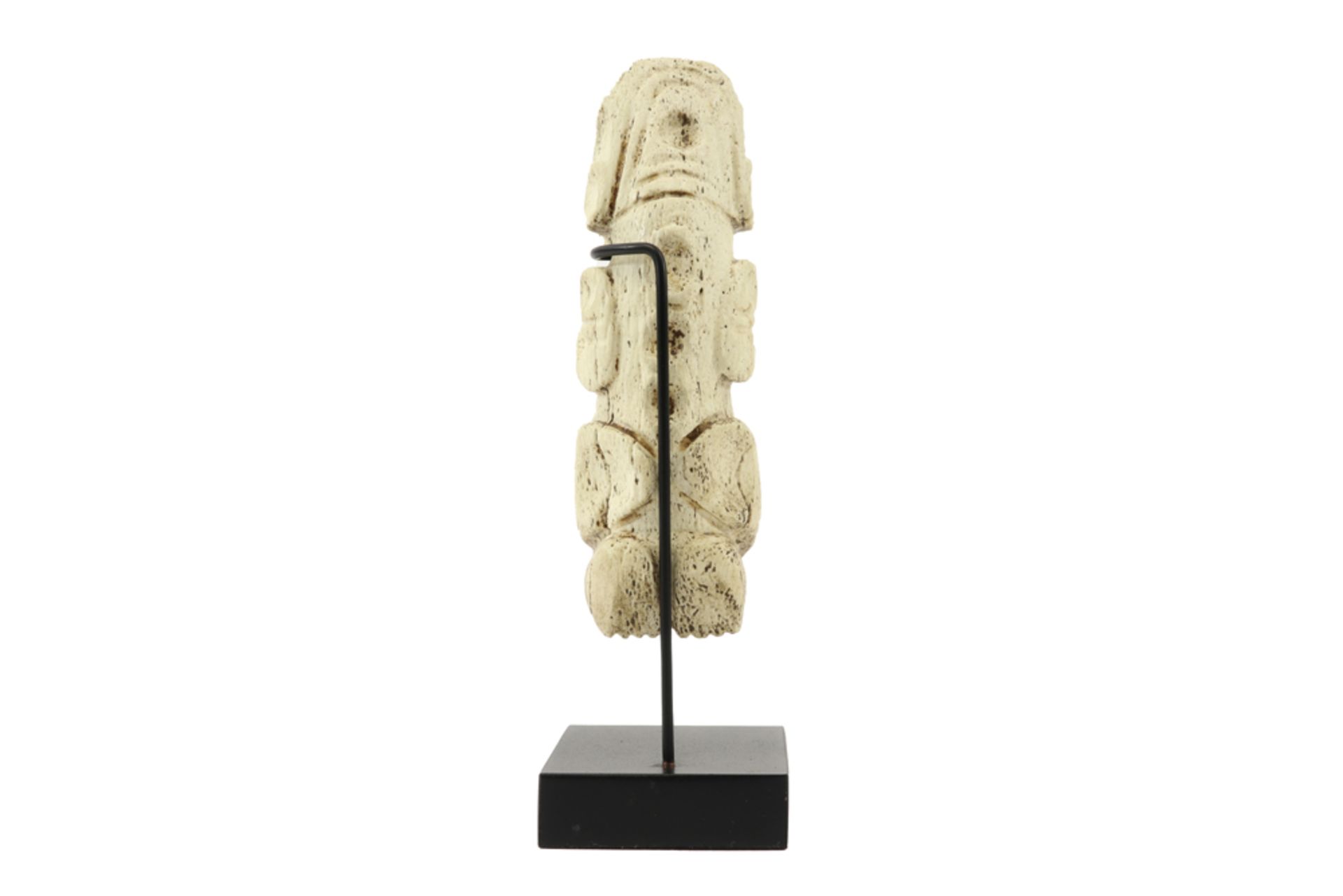Taino Culture stone "Anthropomorphic figure" sculpture || TAINO-CULTUUR - ca 1100 tot 1500 - Bild 4 aus 4