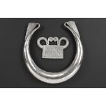 Thai or Laos torque with its counterweight (also sometimes used as a pendant) in silver - from the