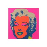 Andy Warhol "Marilyn" screenprint || WARHOL ANDY (1930 - 1987) zeefdruk : "Marilyn" - 91 x 91