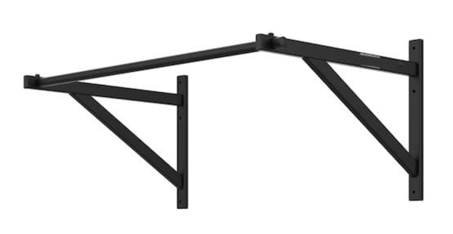 32 x BLACK WALL MOUNTED PULL UP BARS
