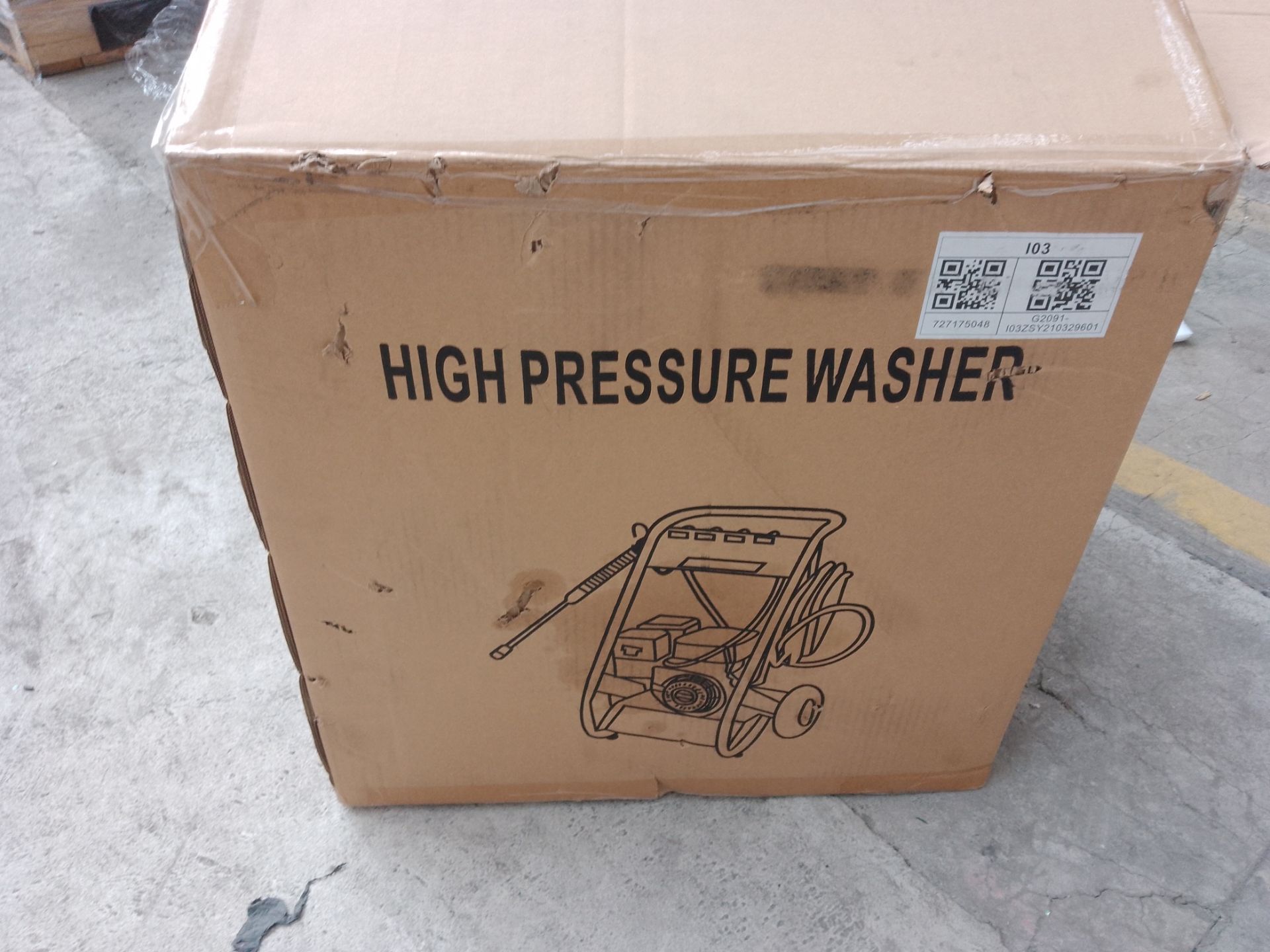 1 X NEW GENIUS HIGH POWER PRESSURE WASHER 3000PSI