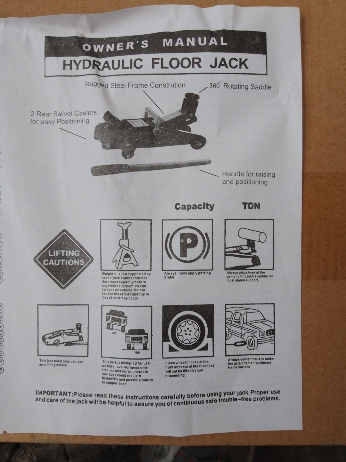 Pallet Containing Bicycle Engine Kits, Hydraulic Floor Jack, Scooters and Mobility Tables - Image 6 of 9