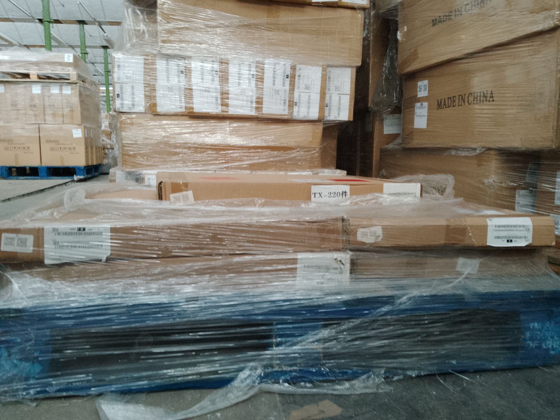 1 pallet Containing 7 X Blue Adjustable Bedside Laptop / Mobility / Food Desks - Image 2 of 4