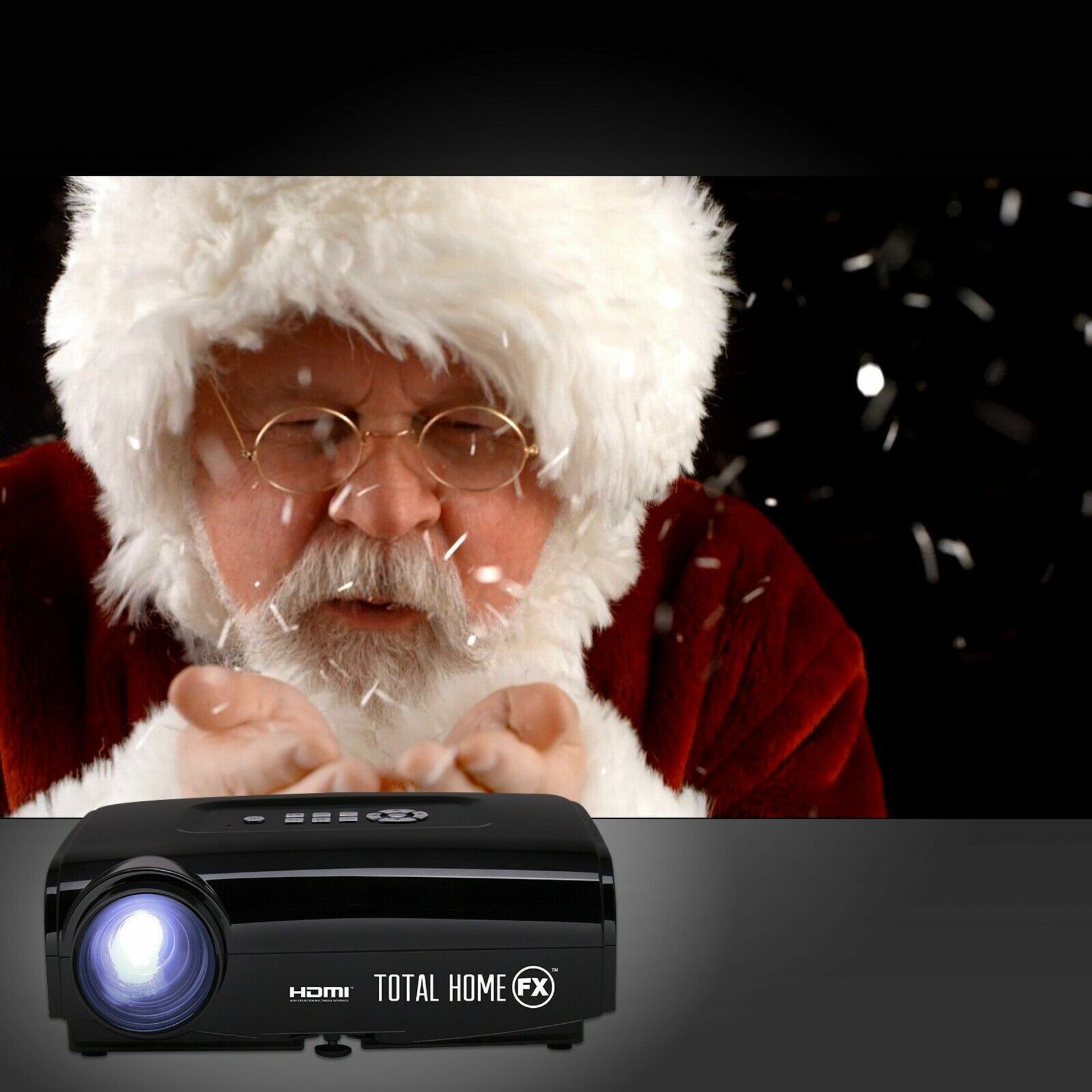 Total Home FX USB HDMI Projector 800 Series Halloween Christmas Window Display - Image 4 of 12