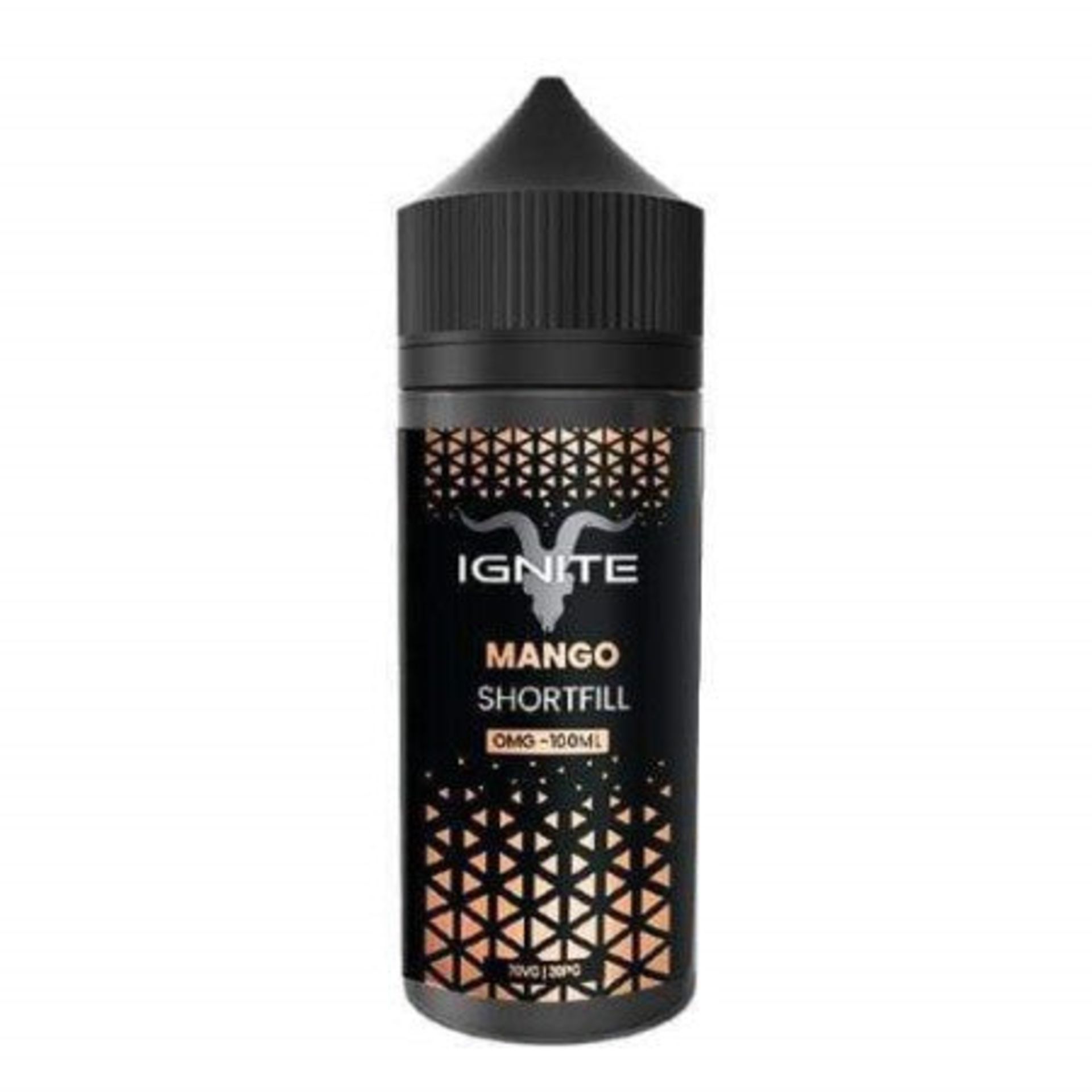 25 bottles of Brand New 100ml Ignite Vape Liquid - Mango Ice - RRP Total Over £250