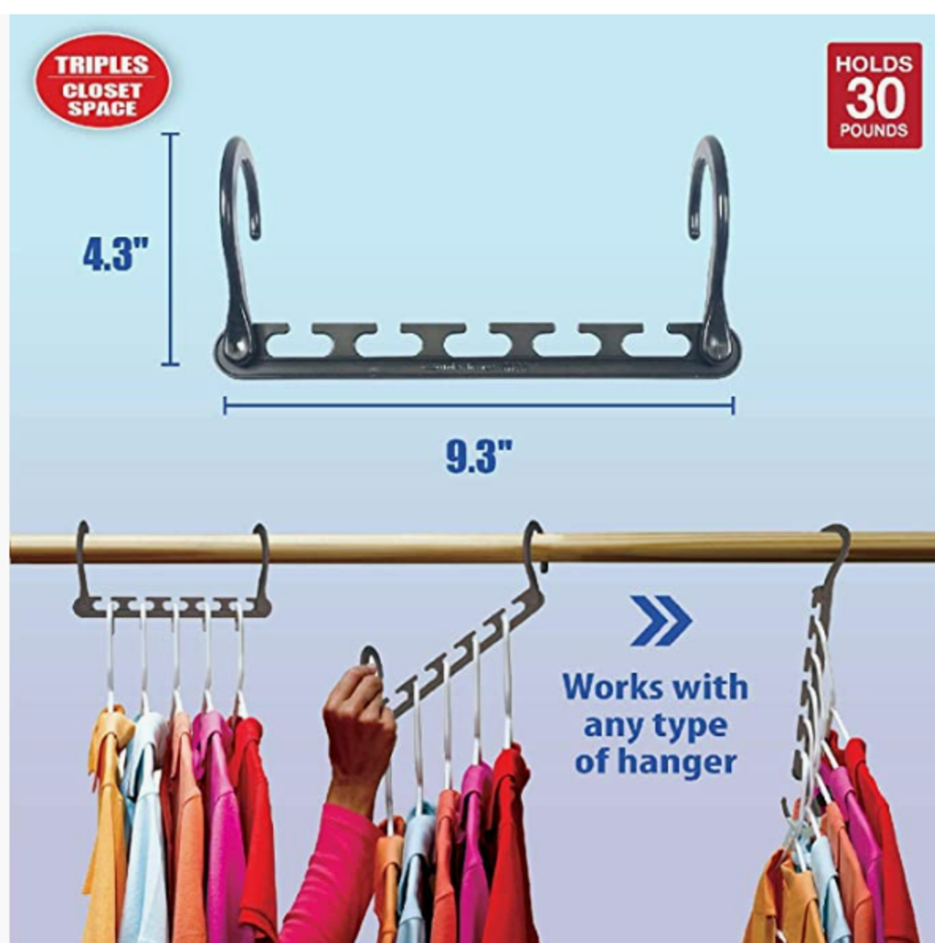 10000 x Amazon Wonder Hanger as Seen on TV - On Amazon @ £8.49 - Image 3 of 8