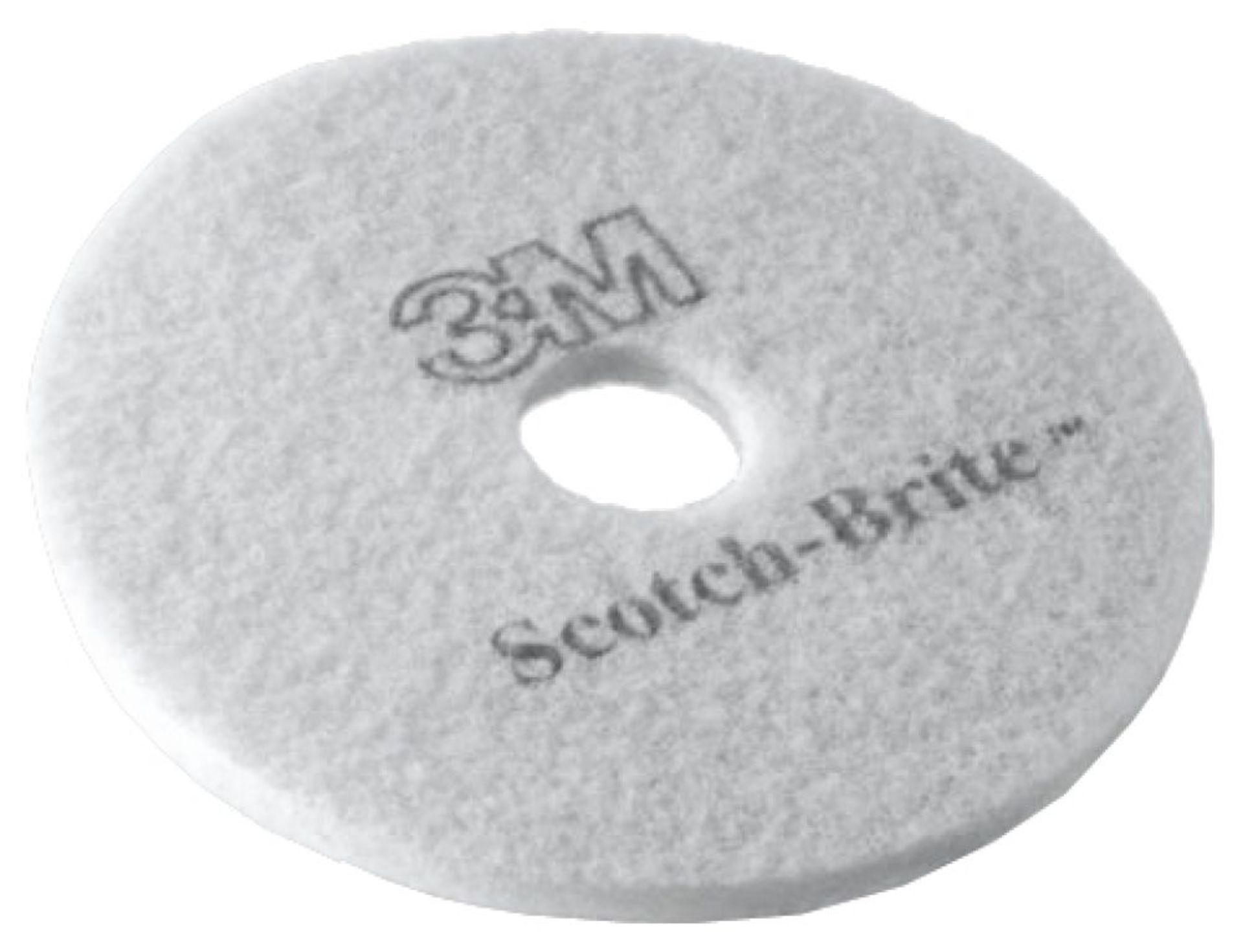 (REF: DJW) - 20 X Brand New 3M 11 Inch White Floor Polishing Cleaning Pads - RRP œ86   3M White