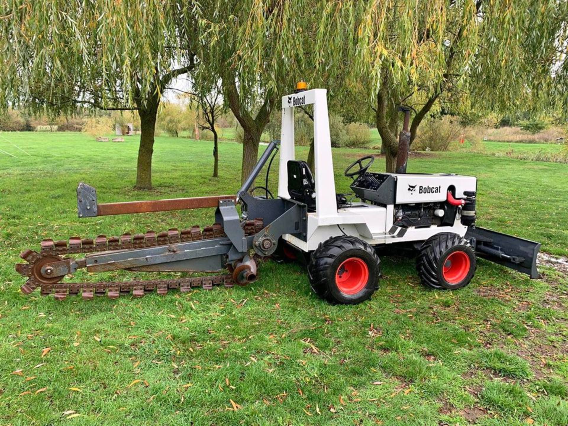 Bobcat Trencher - in good condition - has just been serviced - new battery - Image 2 of 6