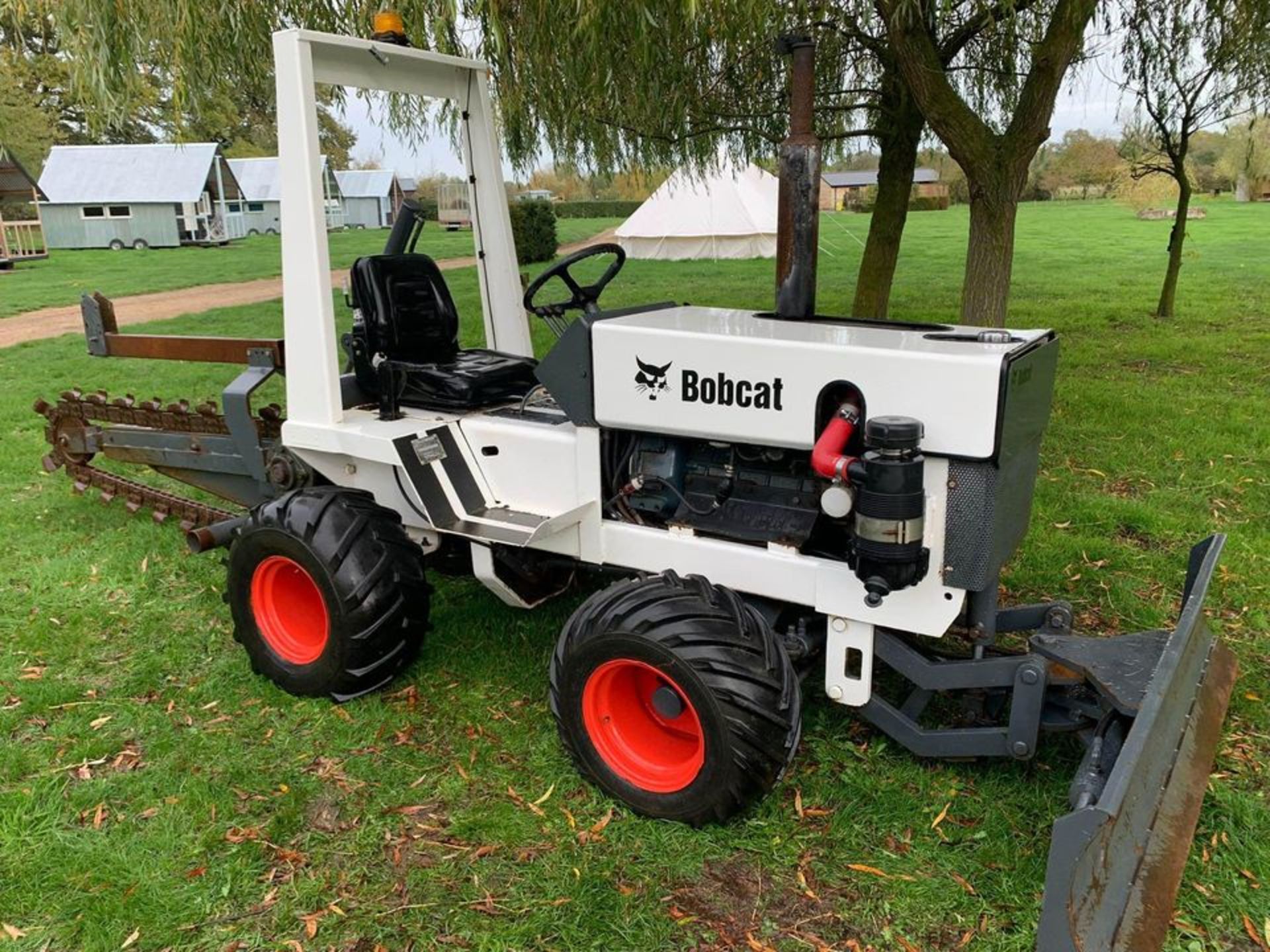 Bobcat Trencher - in good condition - has just been serviced - new battery