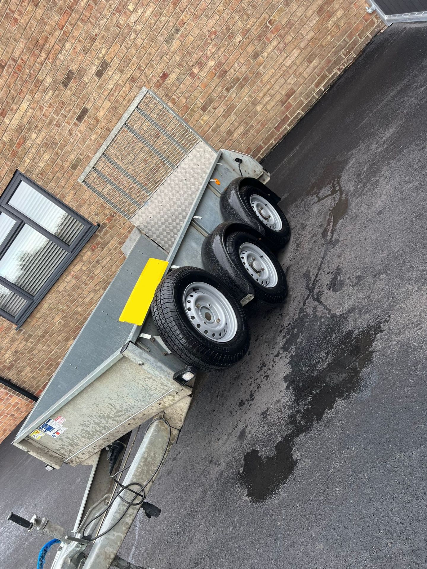Ifor Williams GD84 Trailer - Year 2018 - Drop down ramp - good tyres all around - Image 4 of 10
