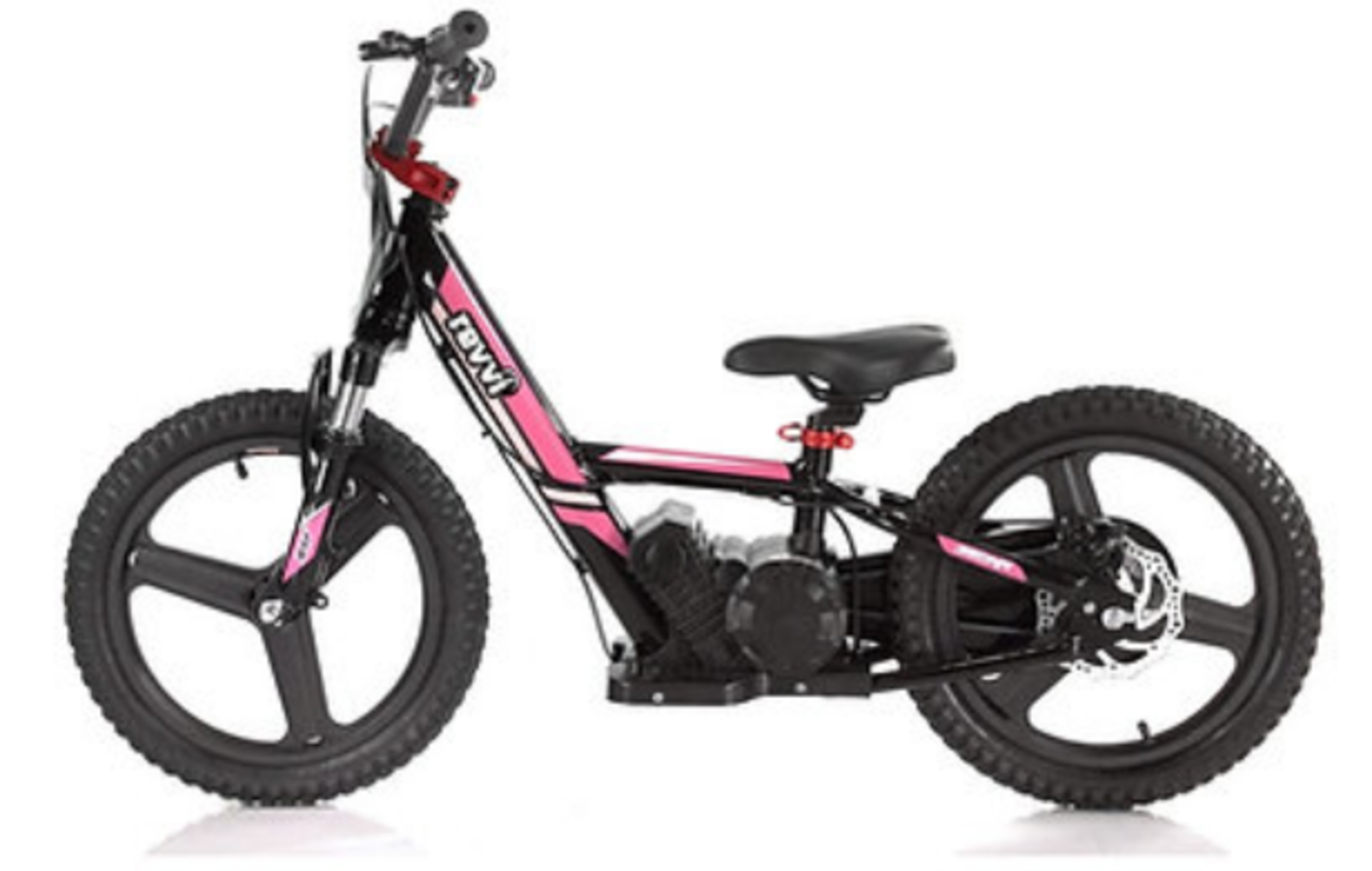 BRAND NEW Revvi 16" Plus Electric Kids Balance Bike - Pink - Image 12 of 12