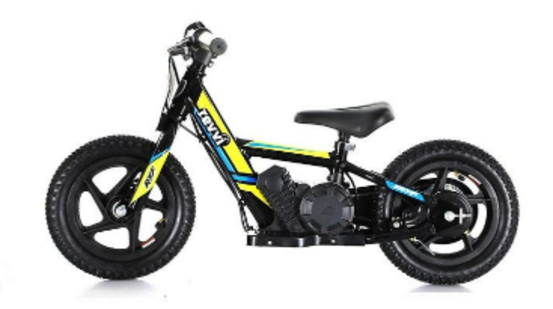 BRAND NEW Revvi 12" Electric Kids Balance Bike - Yellow - Image 4 of 9