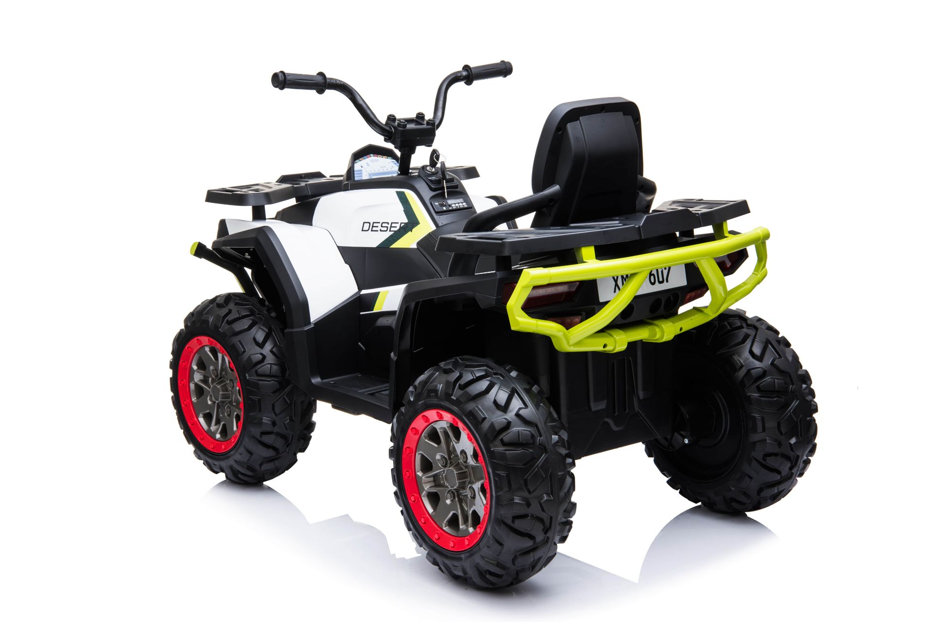 Brand New Ride On Childs Quad Bike 12v with Parental Remote Control - White - Image 8 of 10