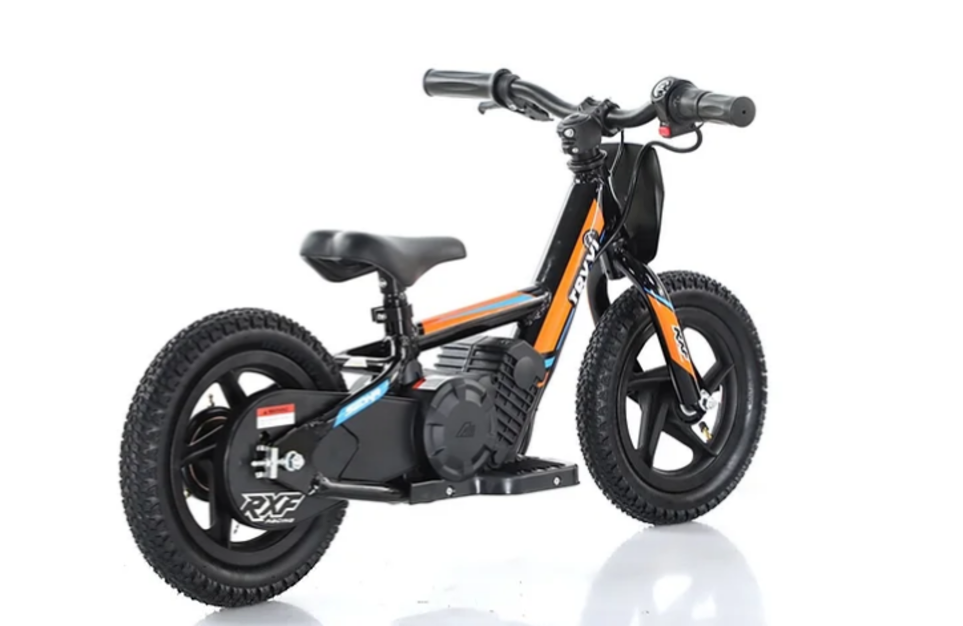 BRAND NEW Revvi 12" Electric Kids Balance Bike - Orange - Image 5 of 13