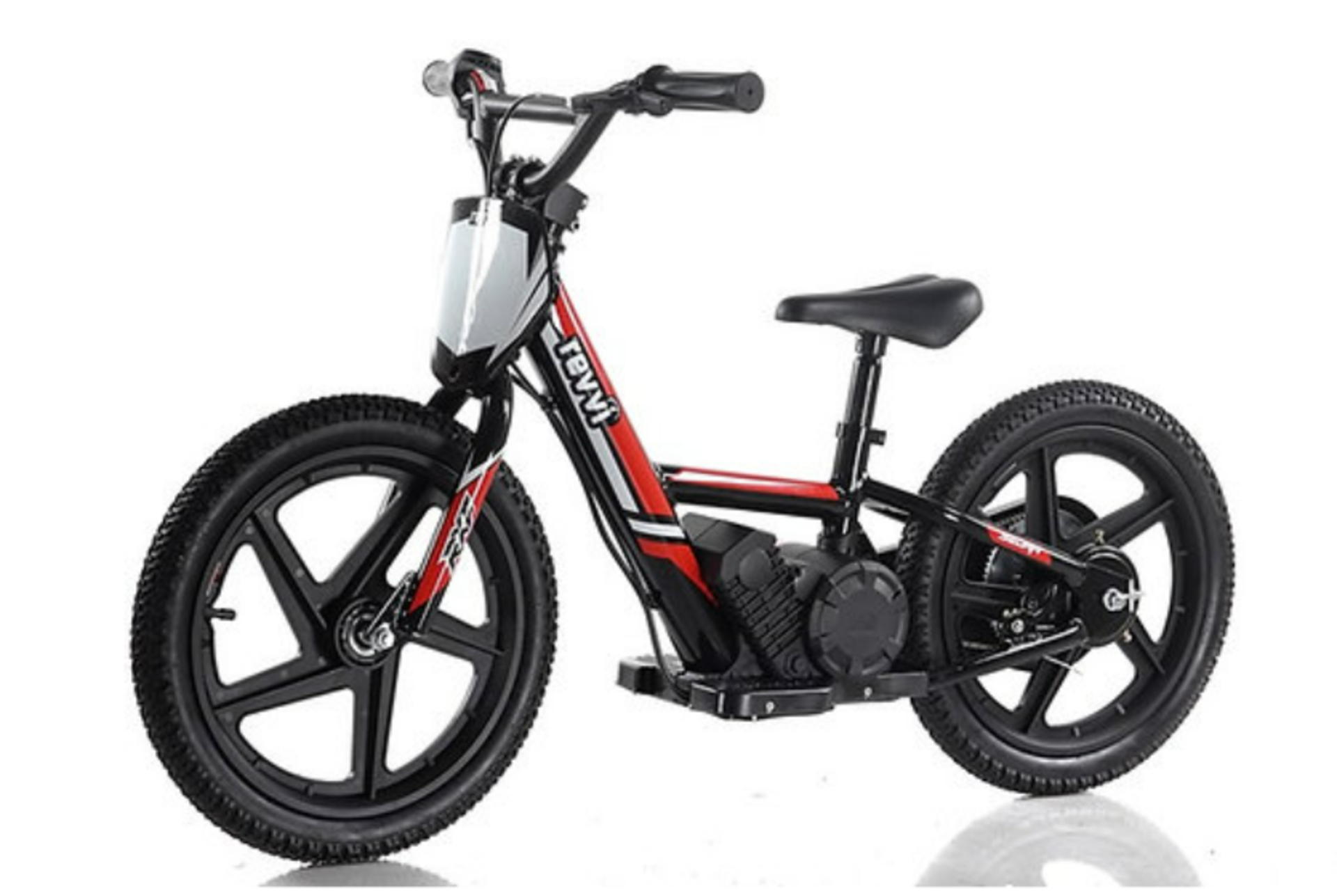 BRAND NEW Revvi 16" Electric Kids Balance Bike - Red - Image 2 of 15