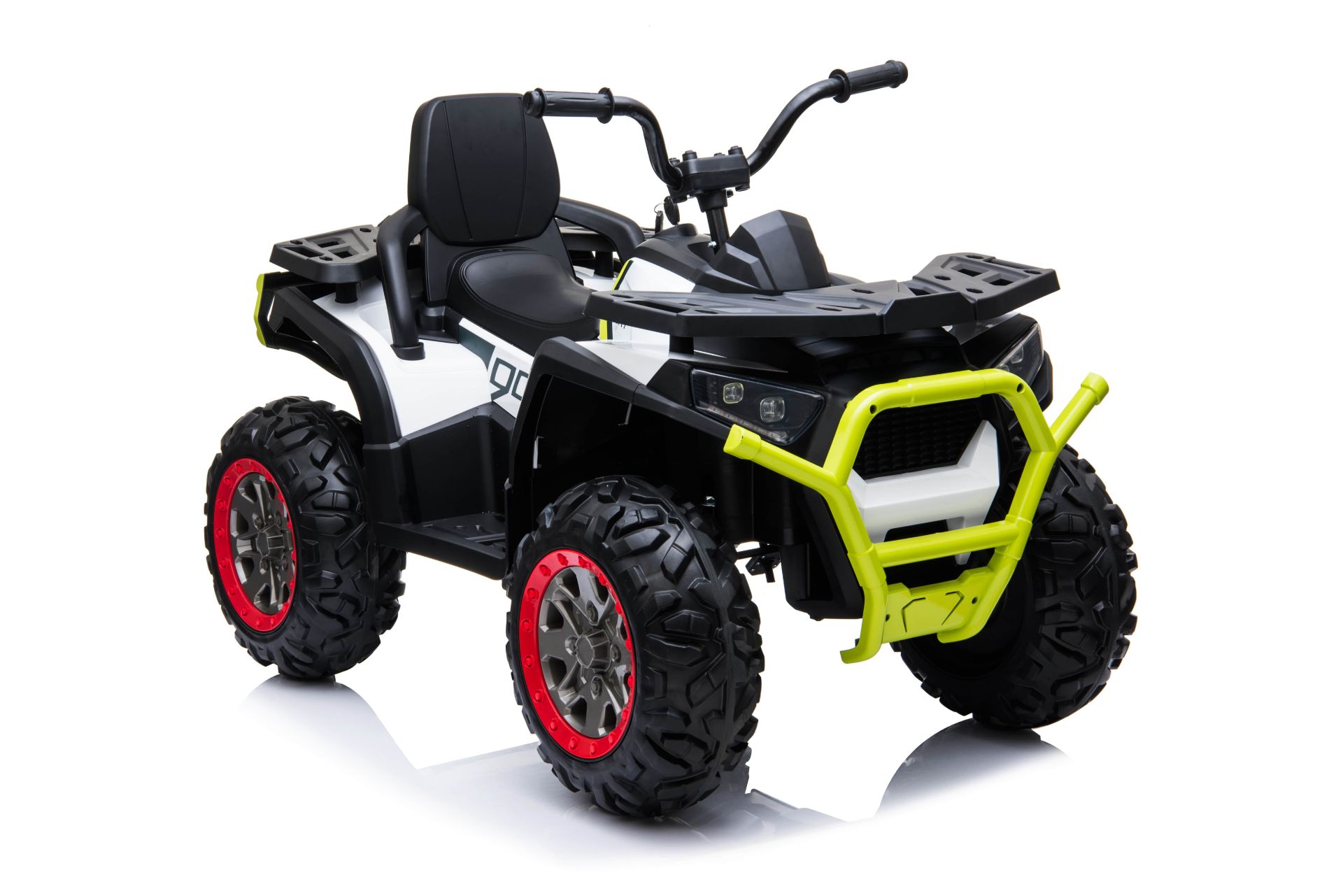 Brand New Ride On Childs Quad Bike 12v with Parental Remote Control - White - Image 9 of 10