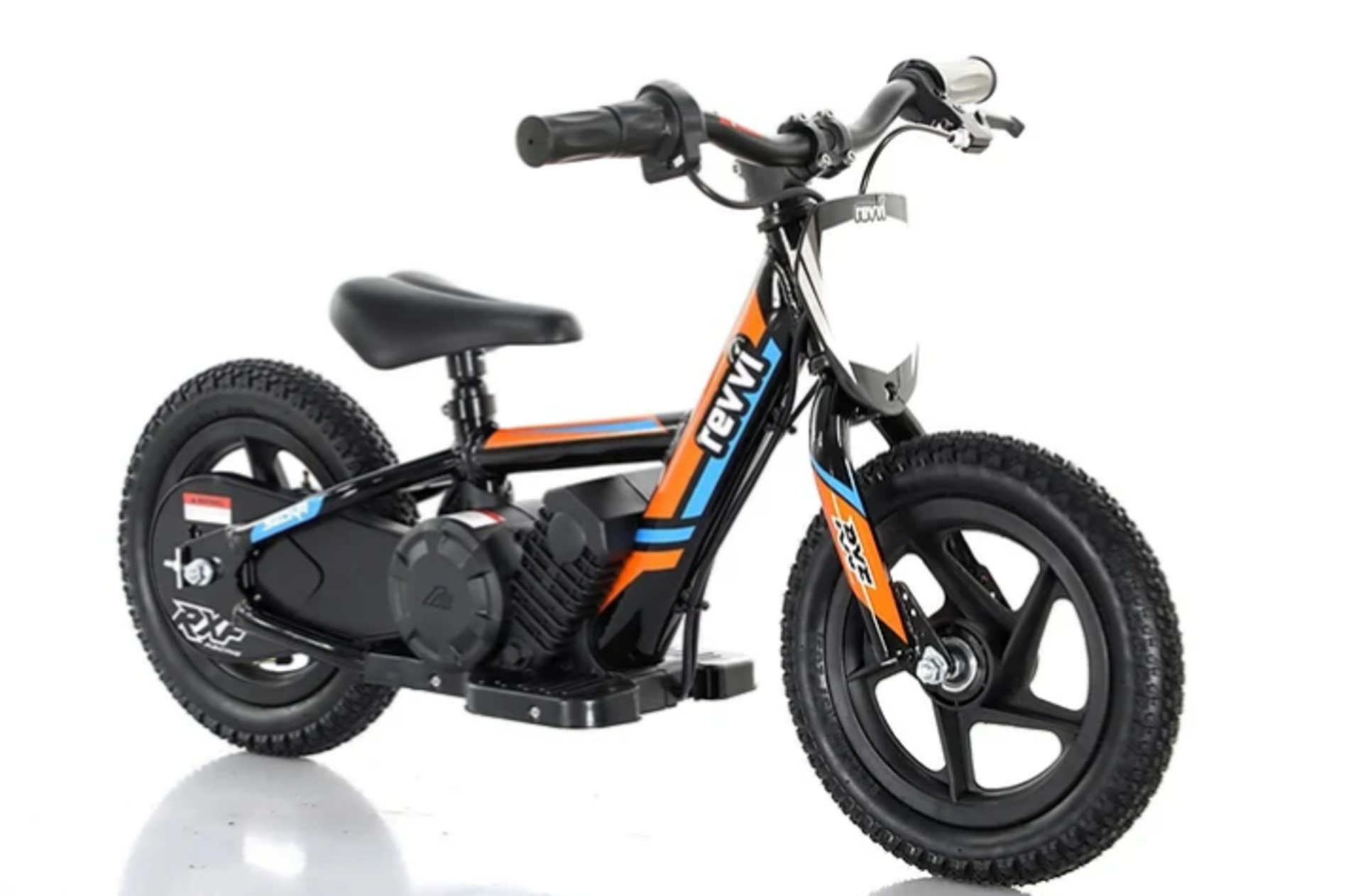 BRAND NEW Revvi 12" Electric Kids Balance Bike - Orange