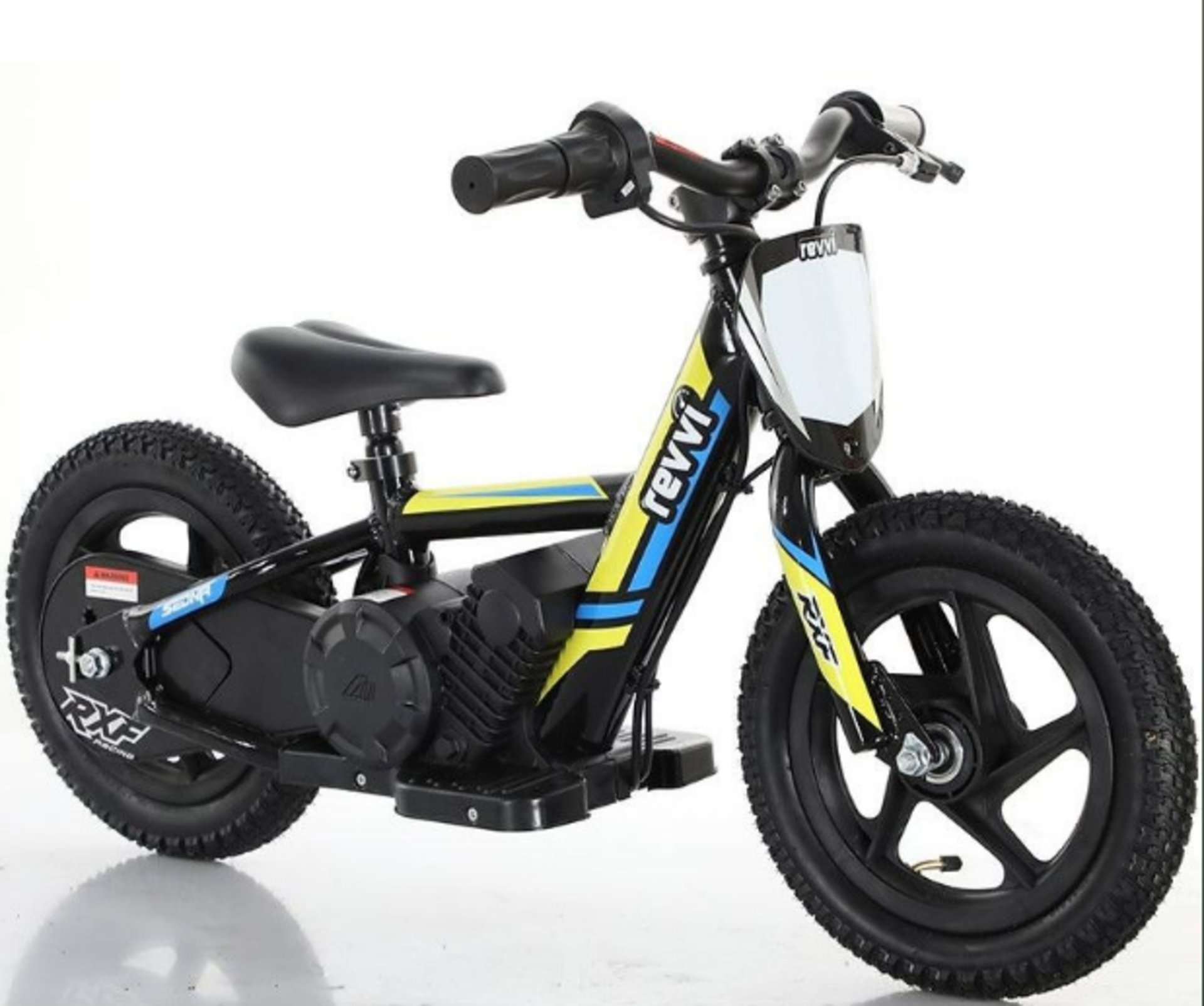 BRAND NEW Revvi 12" Electric Kids Balance Bike - Yellow