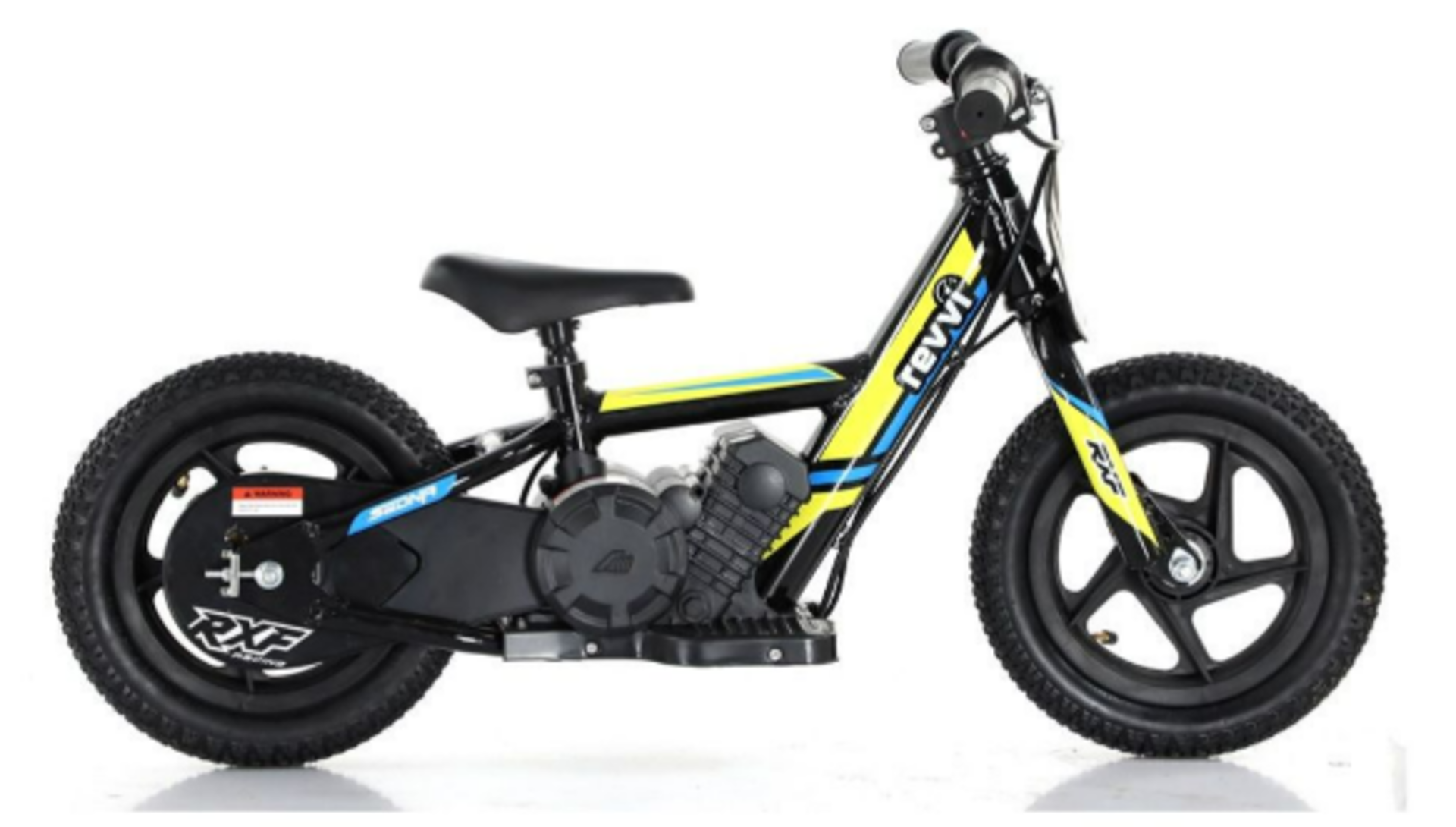 BRAND NEW Revvi 12" Electric Kids Balance Bike - Yellow - Image 8 of 9