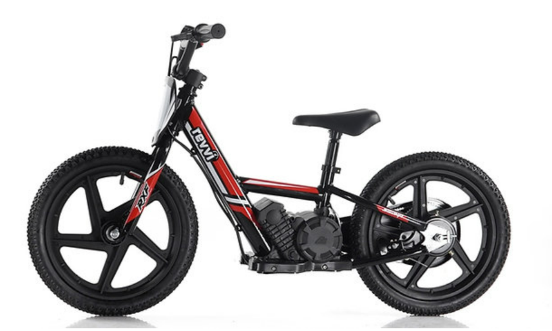 BRAND NEW Revvi 16" Electric Kids Balance Bike - Red - Image 4 of 15