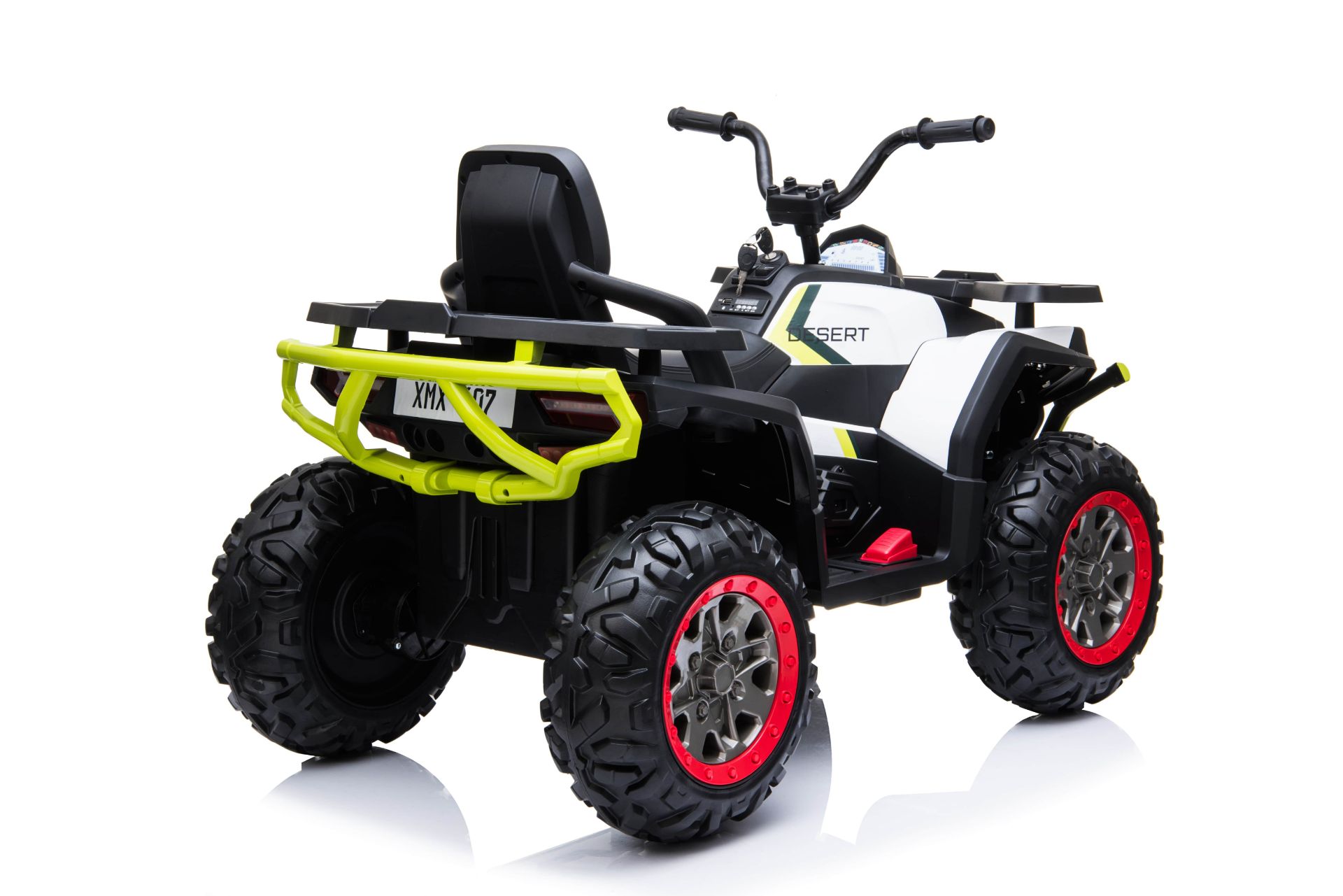 Brand New Ride On Childs Quad Bike 12v with Parental Remote Control - White - Image 7 of 10