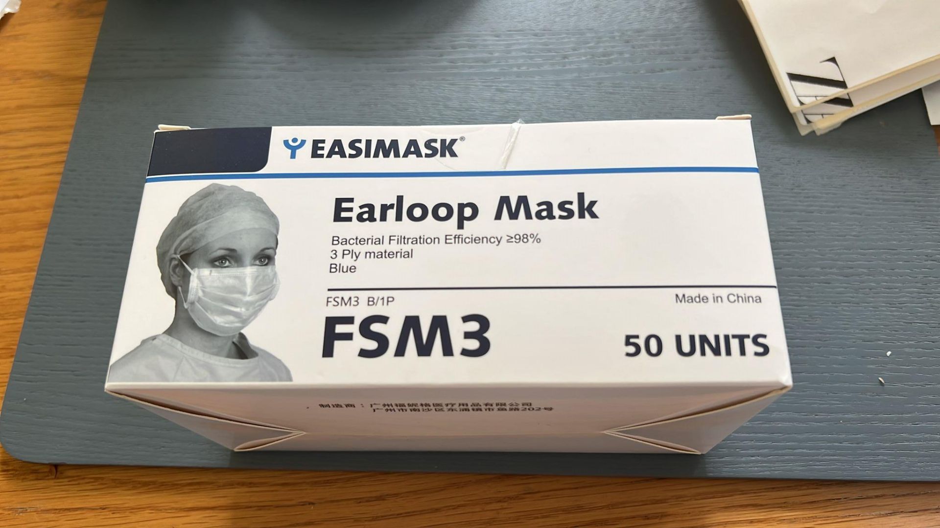 1 Pallet of Type 2 Ear loop masks - 48,000 masks in total