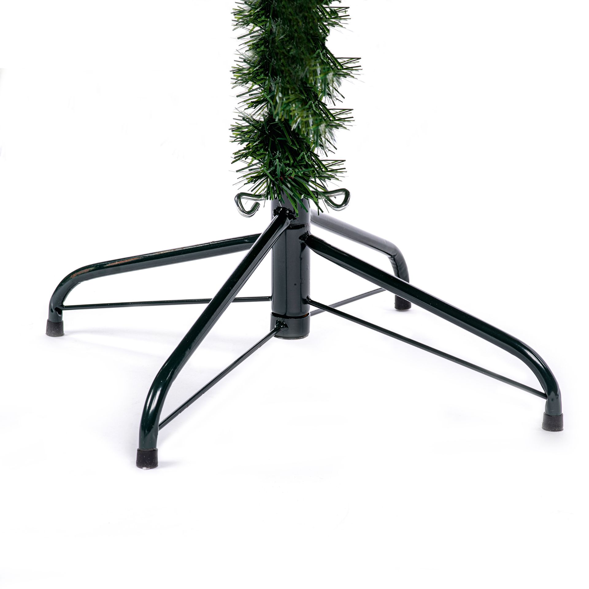 New Premier 1.8m Slim New Jersey Spruce Christmas Tree - PE/PVC w Cones and Berries - Image 4 of 6