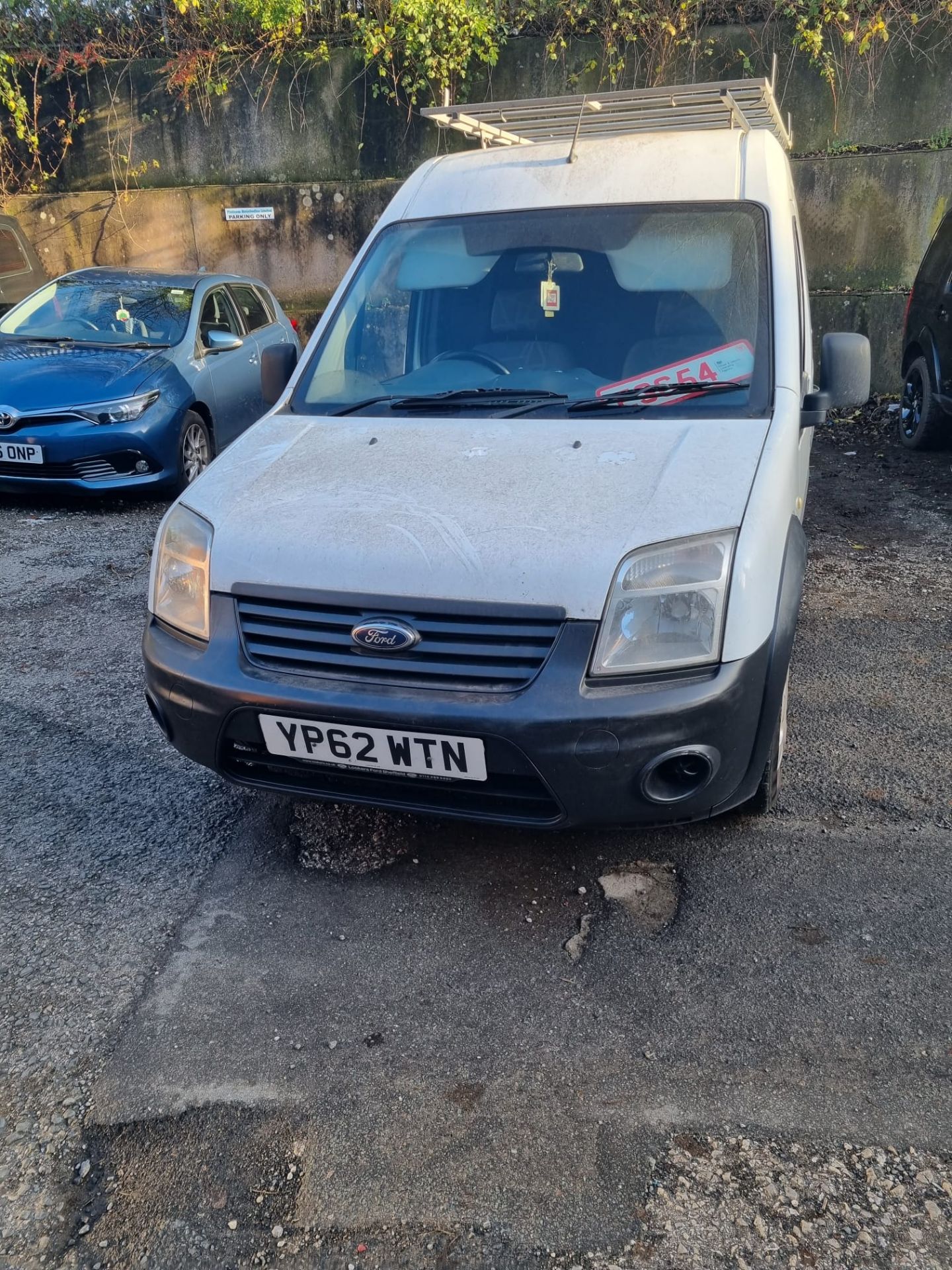 2012/62 FORD TRANSIT CONNECT 90 T230 WHITE VAN - 148k miles - Image 2 of 5