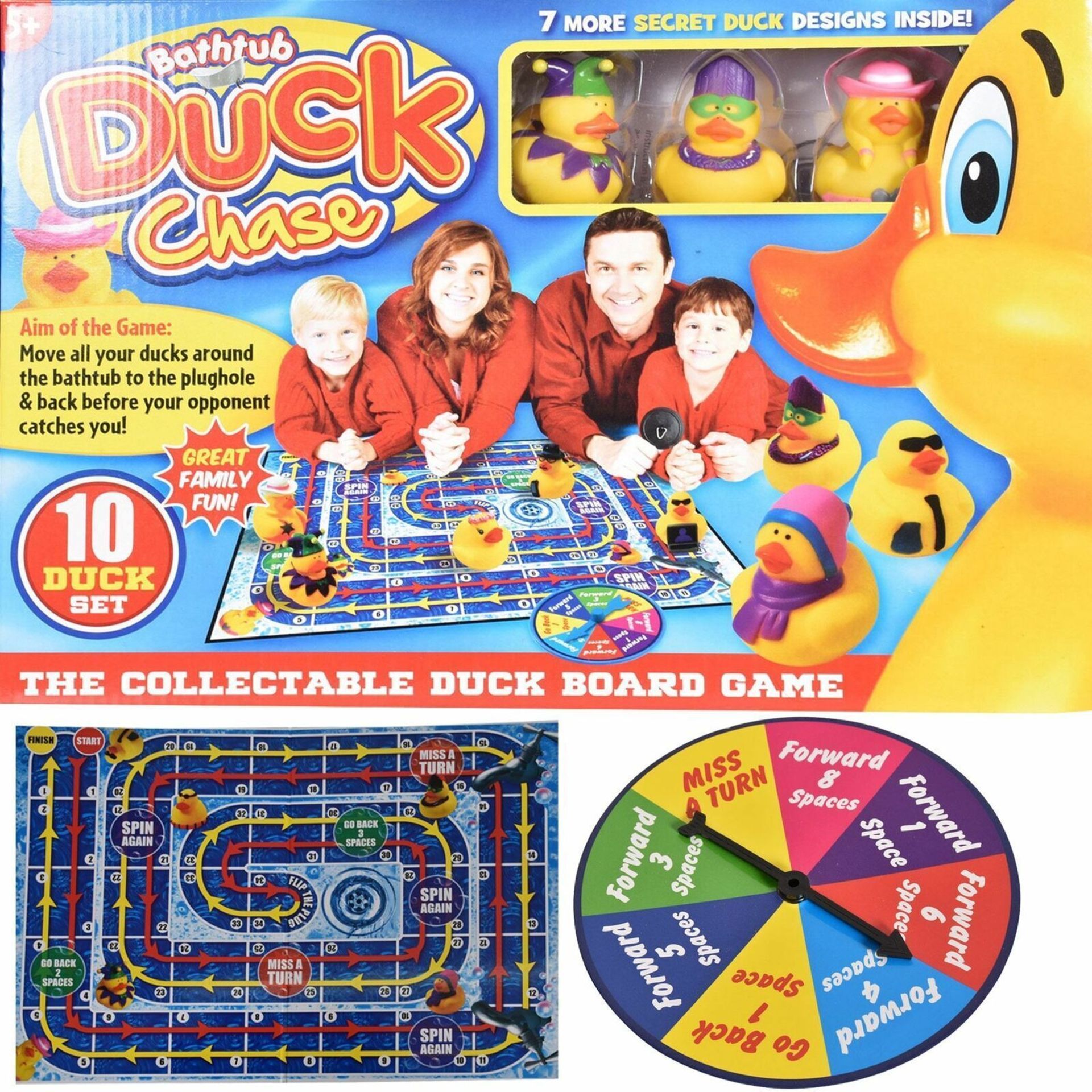 50pcs Brand new Chase a duck set game - new and sealed original rrp £14.99 - 100 pcs in lot