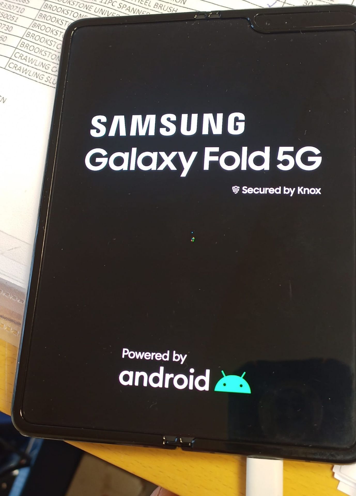 SamsungGalaxy Fold - 512gb - First person set up , no calls or accounts on unit