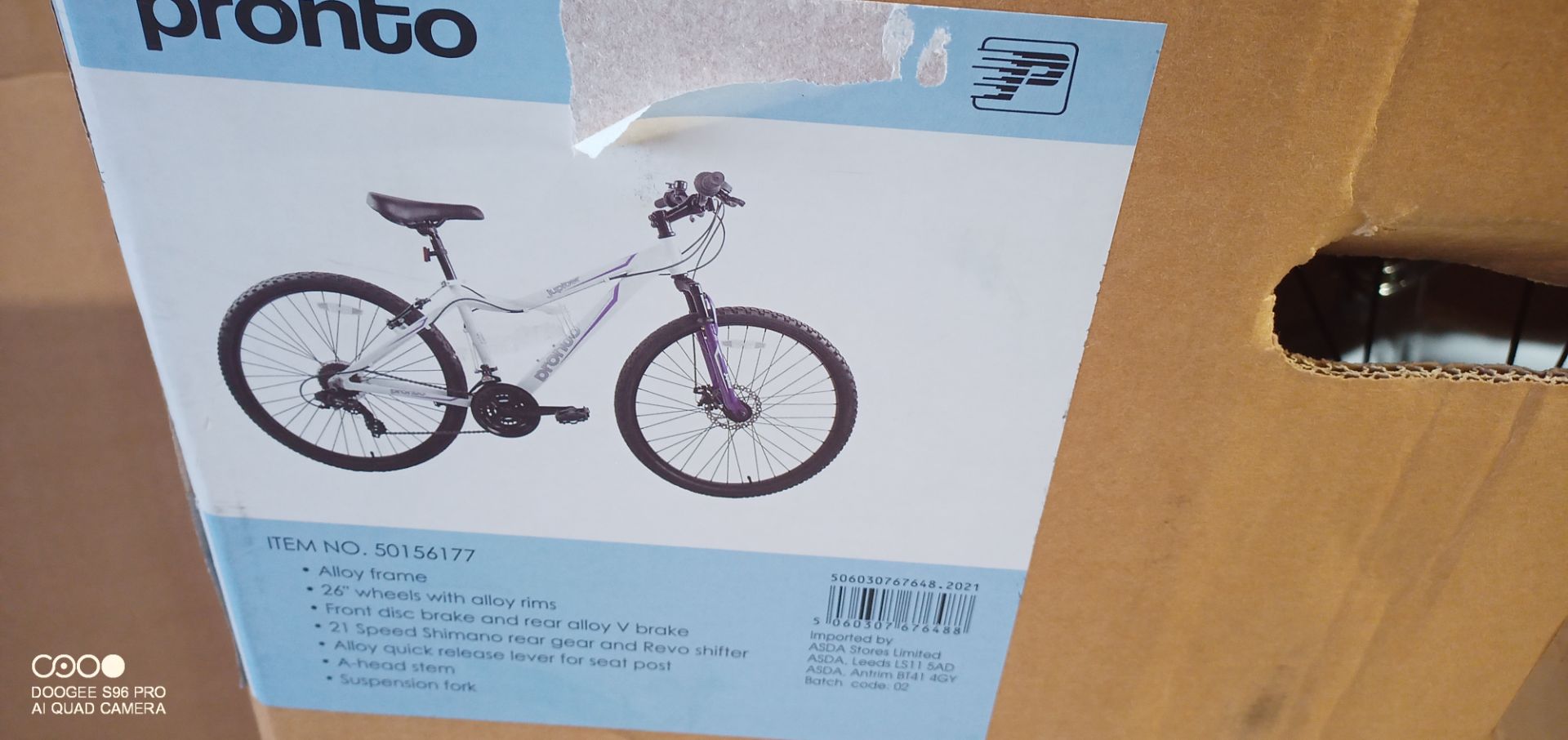 1pc x 26" full size Mountain bike as pictured - looks new unused - all appear to be present - Image 4 of 6