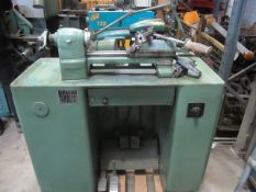 Schaublin turret lathe, type 70-80, serial no. 208769. A mandatory lift out charge of £90 + VAT