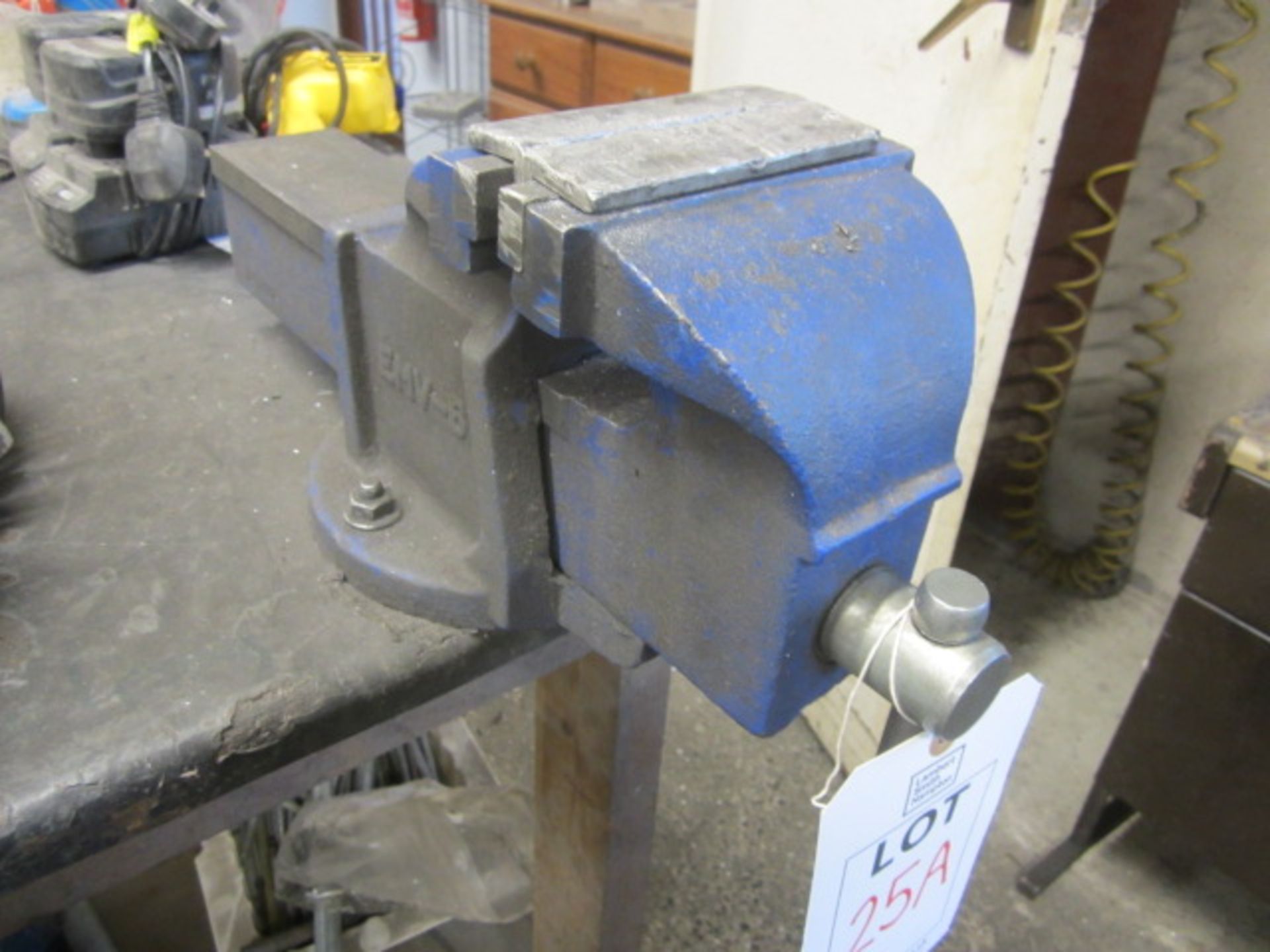 EMV-6 bench vice, 6". Located at Supreme Engineering, Edington, Nr Bridgwater