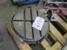 Rotary table, 400mm dia. Located at Southern Engineering Equipment, Poole